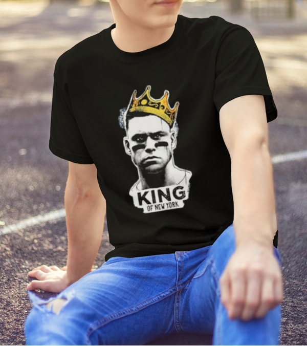 New York Yankees Aaron Judge King Of New York Crown T-Shirt