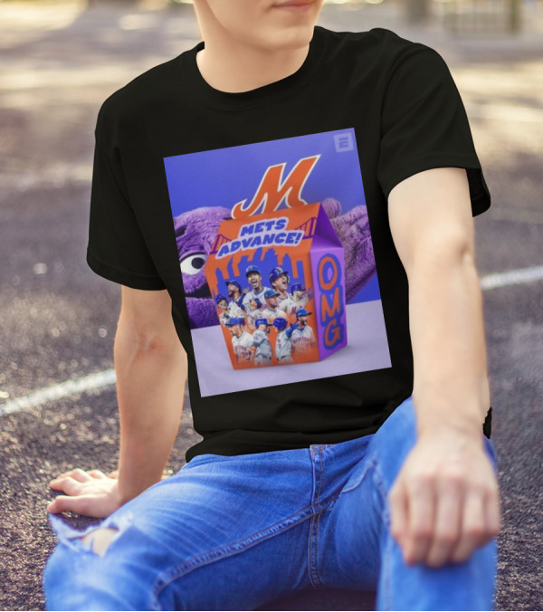 OMG Mets Advance Moving On To The NLCS T-Shirt