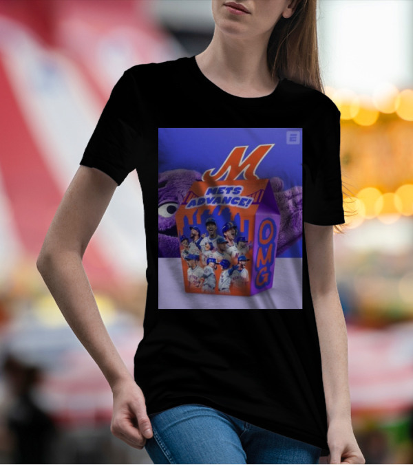 OMG Mets Advance Moving On To The NLCS T-Shirt