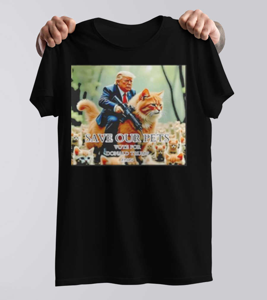 Save Our Pets Vote For Donald Trump 2024 Election T-Shirt