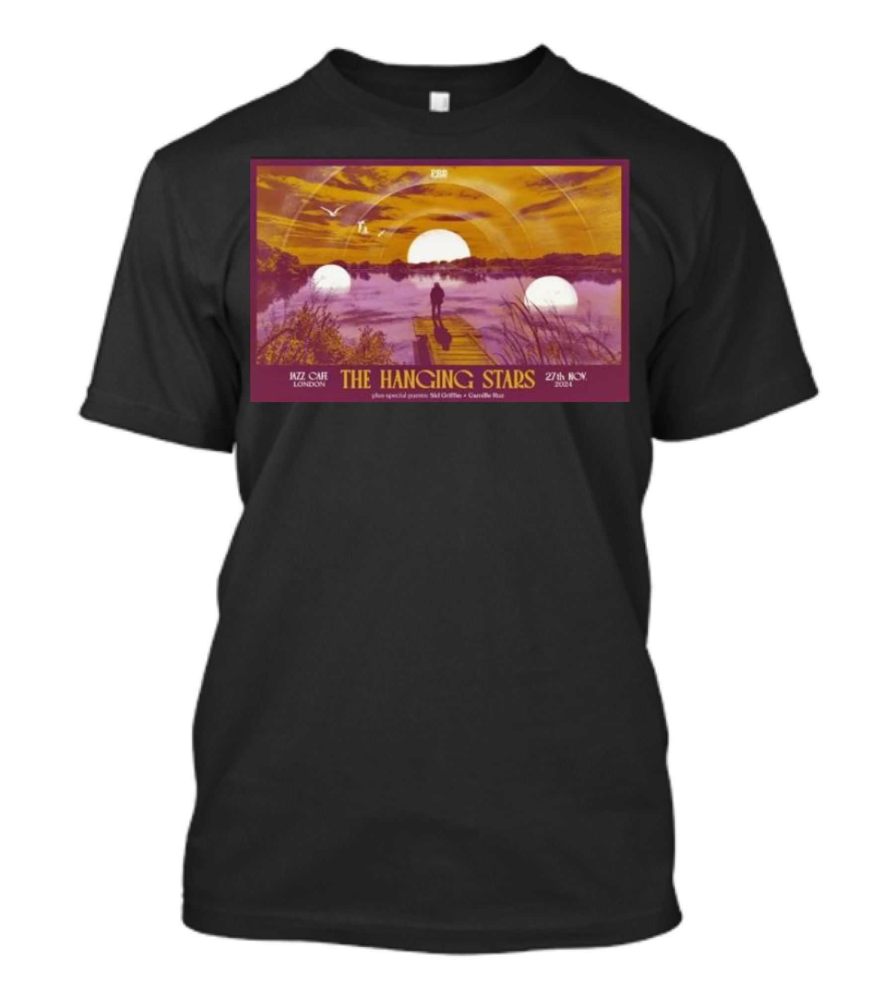 Jazz Cafe London The Hanging Stars November 27 2024 Sid Griffin Camille Mox T-Shirt