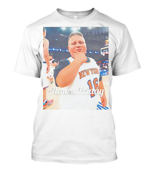 New York Knicks Almost Friday Rizzler 16 T-Shirt