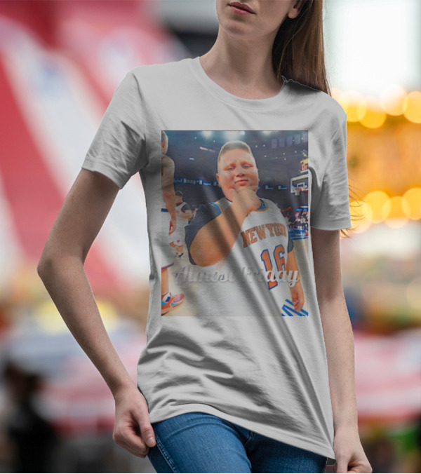 New York Knicks Almost Friday Rizzler 16 T-Shirt