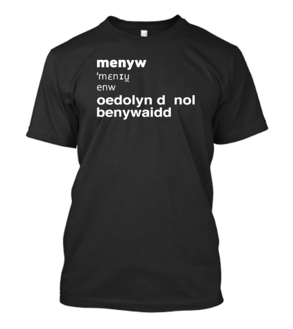 Cathy Larkman Menyw Definition Oedolyn Dynol Benywaidd Classic T-Shirt