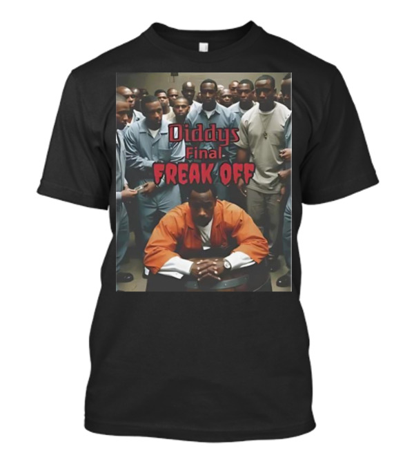 Diddys Final Freak Off Prison Room Scene T-Shirt