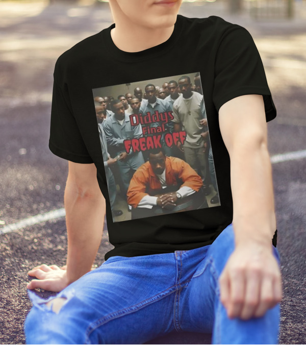 Diddys Final Freak Off Prison Room Scene T-Shirt
