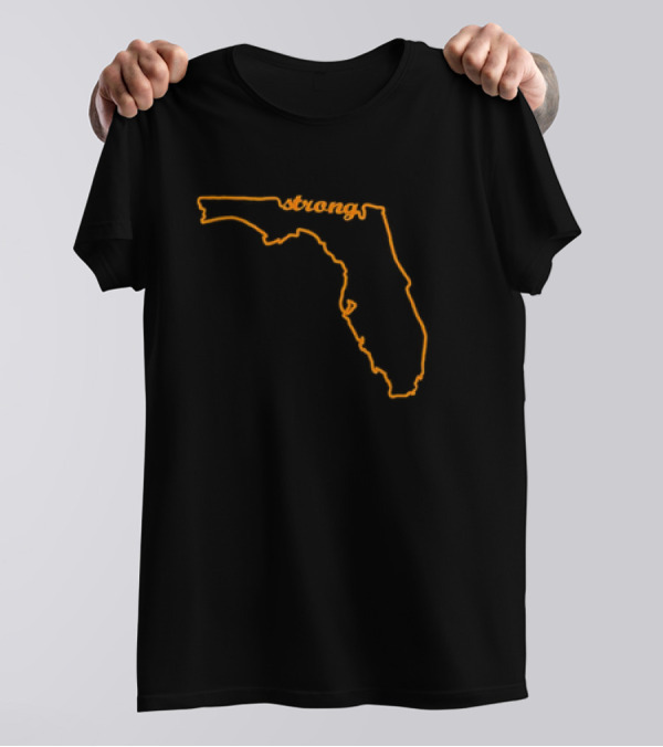 Strong Florida State Outline Classic T-Shirt