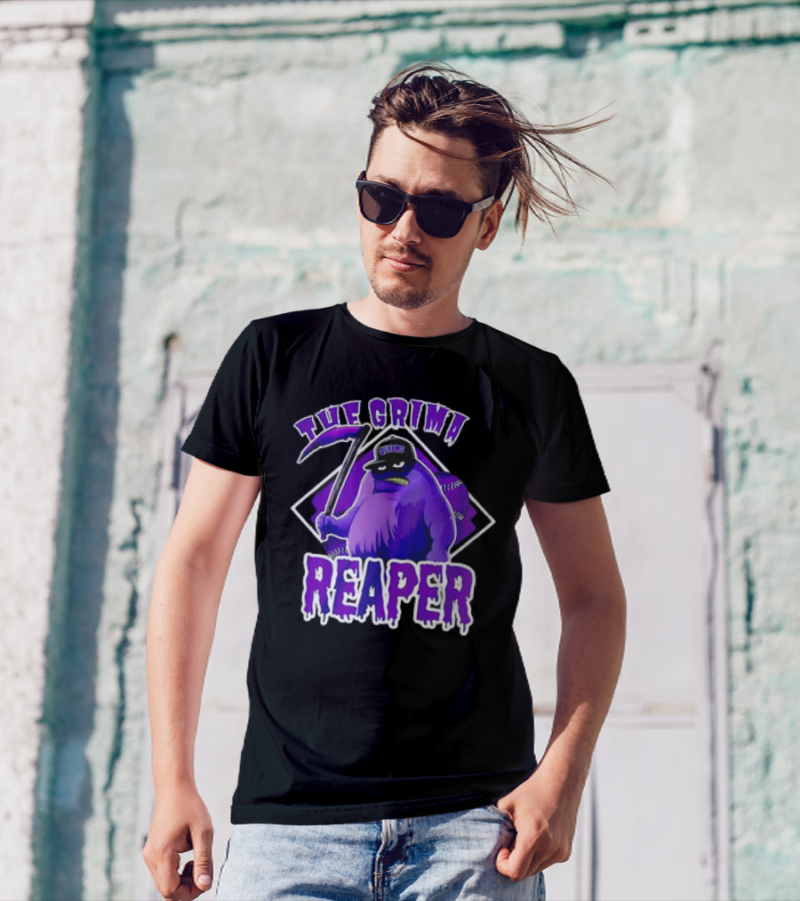 New York Mets The Grima Reaper Queens Baseball Character T-Shirt