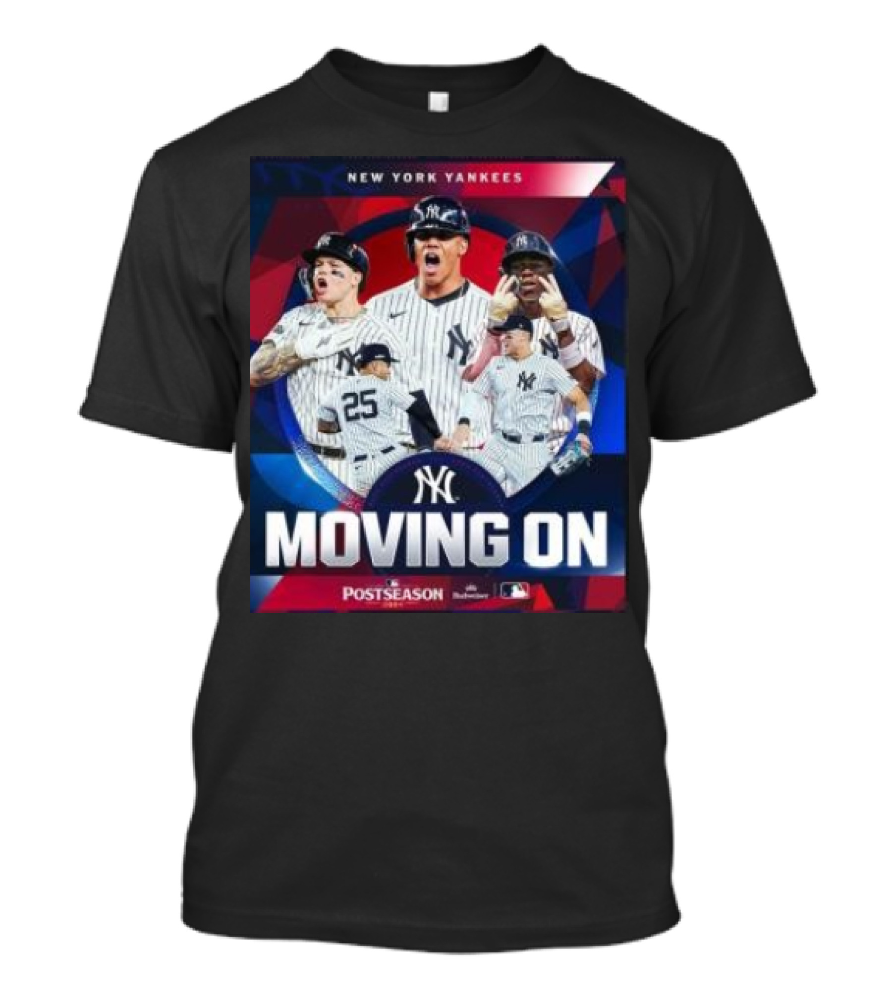 New York Yankees Moving On Postseason MLB T-Shirt