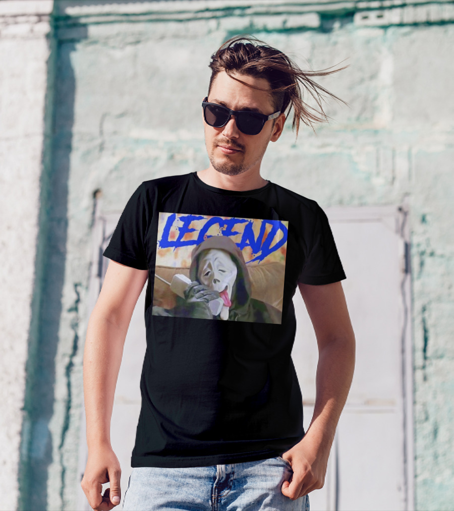 Legend Wazzup Spooky Retro T-Shirt