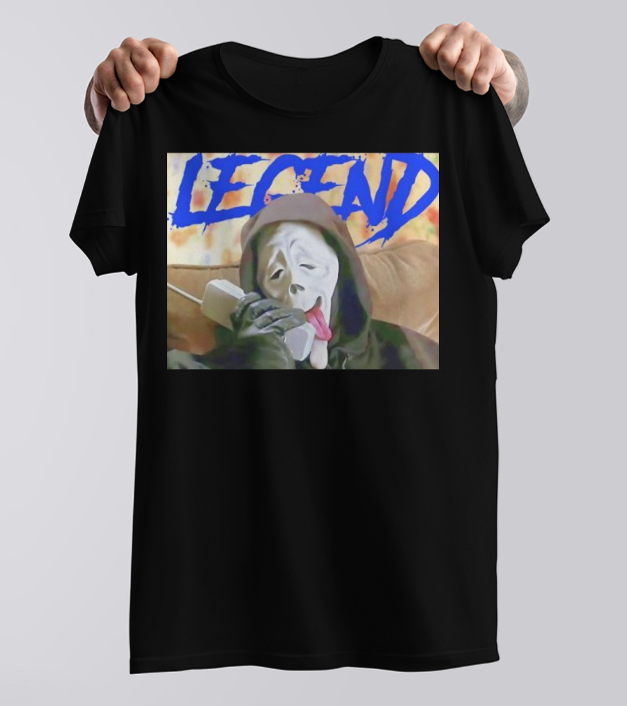 Legend Wazzup Spooky Retro T-Shirt