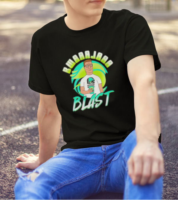Bwaaajaa Blast Cartoon Retro H Fuel T-Shirt