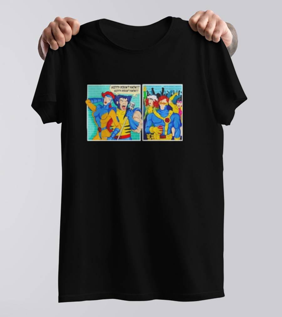 Clueless Scotty Doesn’t Know Comic Characters Pop T-Shirt