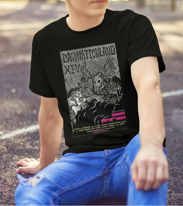 Damnationland XIV Tour World Premiere Friday Oct 18 T-Shirt