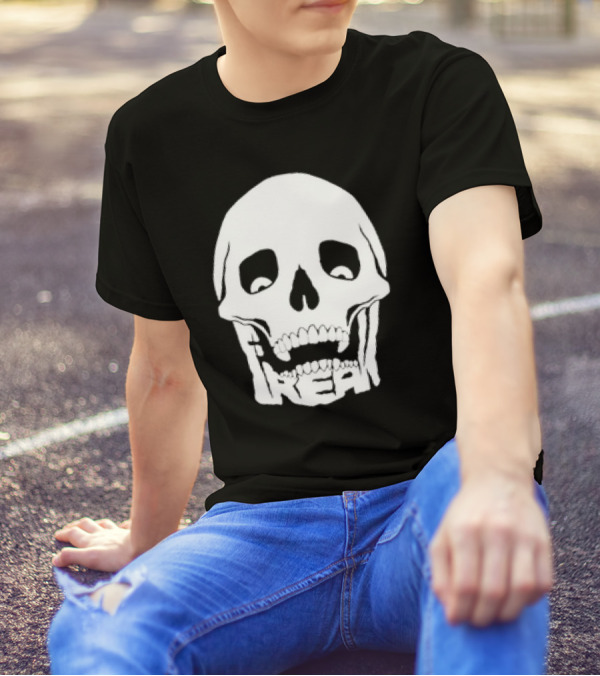 Freak Premium Fluorescent Skull Real T-Shirt