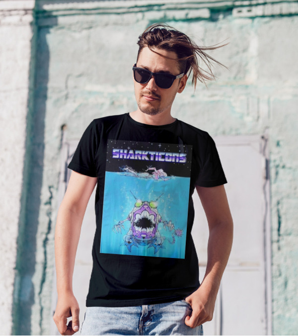 Sharkticons Underwater Robot Monsters T-Shirt