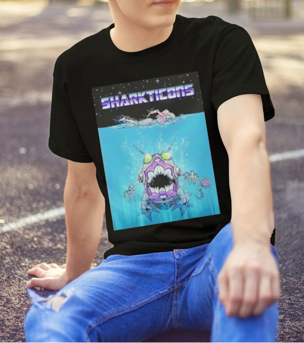 Sharkticons Underwater Robot Monsters T-Shirt