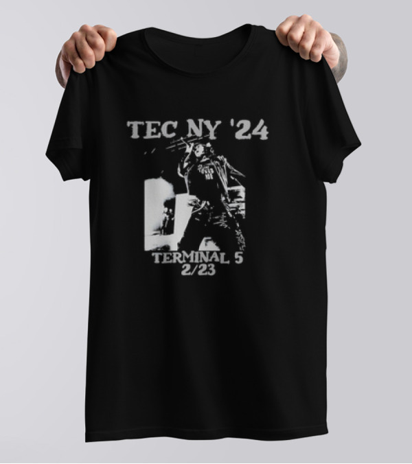 TEC NY '24 Terminal 5 2/23 Lil Tecca Retro T-Shirt