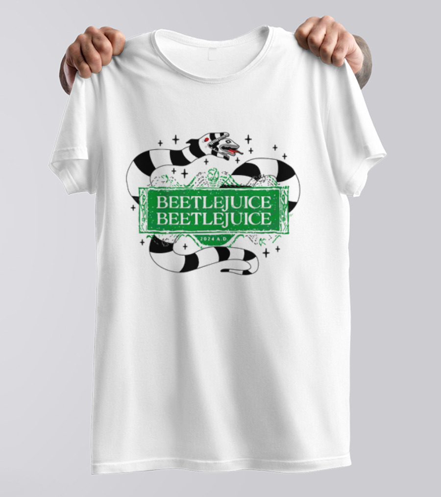 BEETLEJUICE BEETLEJUICE 2024 A.D. Snake T-Shirt