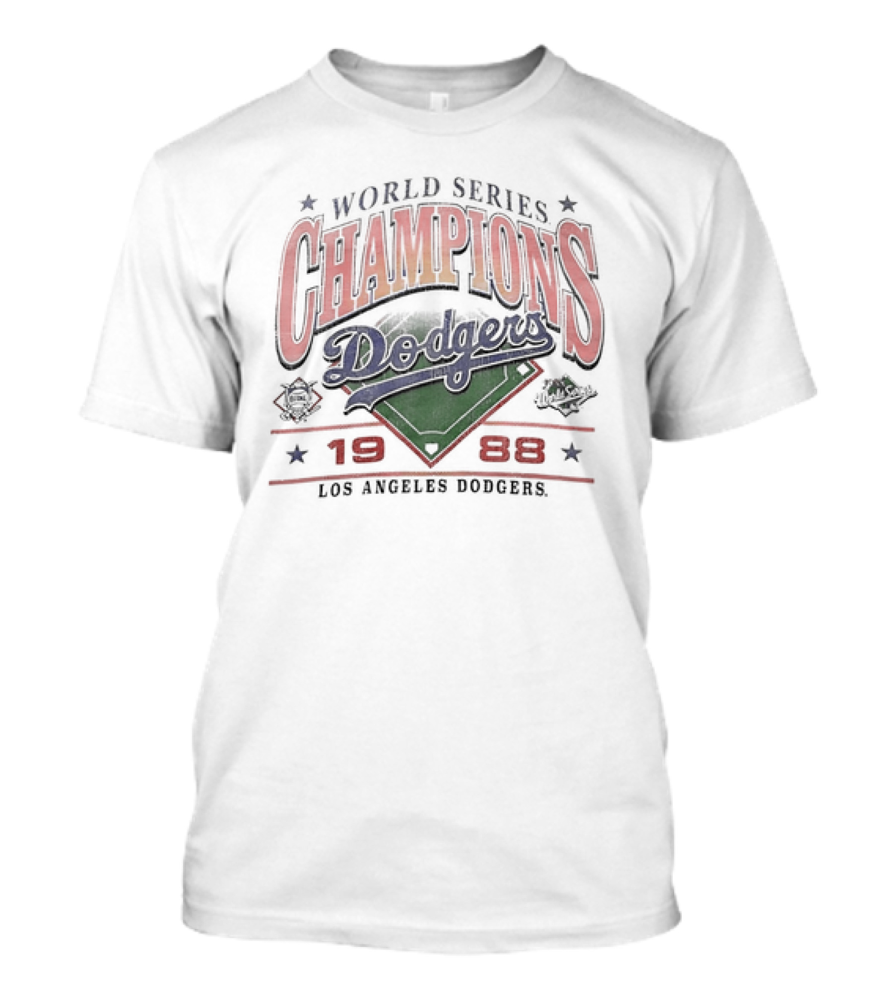 World Series Champions Dodgers 1988 Los Angeles Vintage T-Shirt