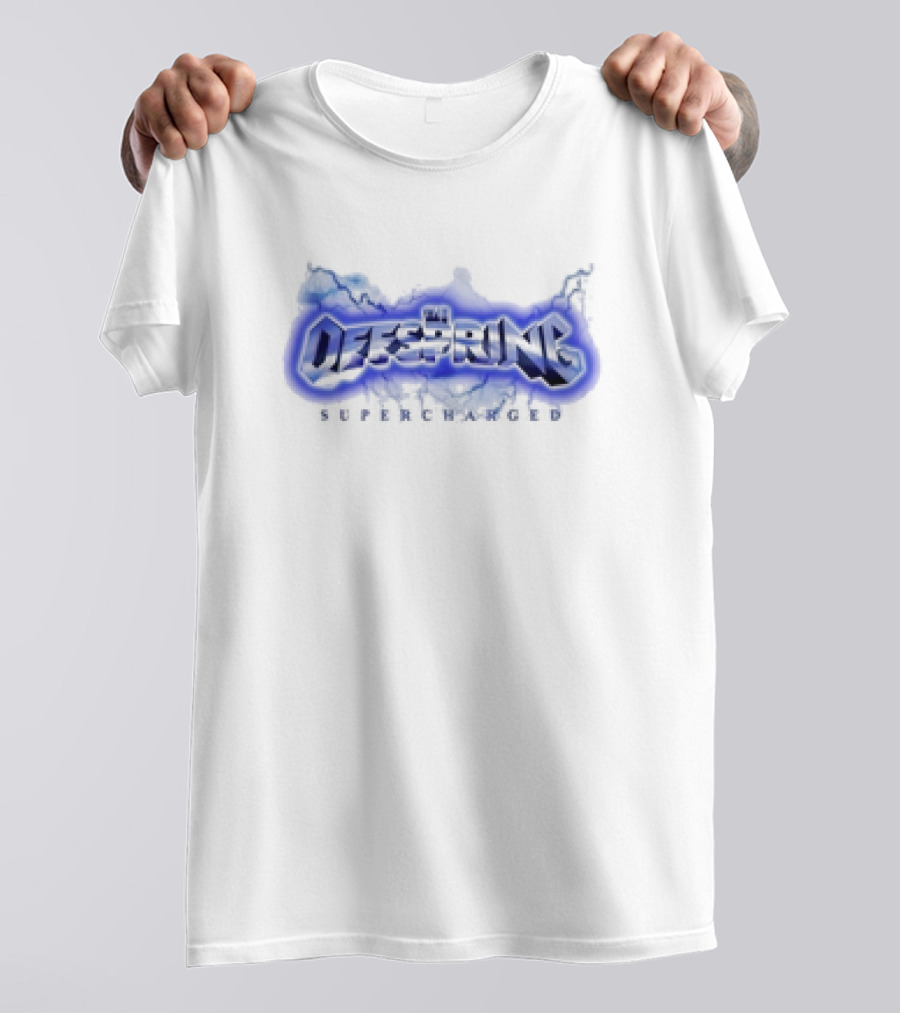 OFFSPRING SUPERCHARGED LOGO WITH ELECTRIC LIGHTNING EFFECTS T-Shirt