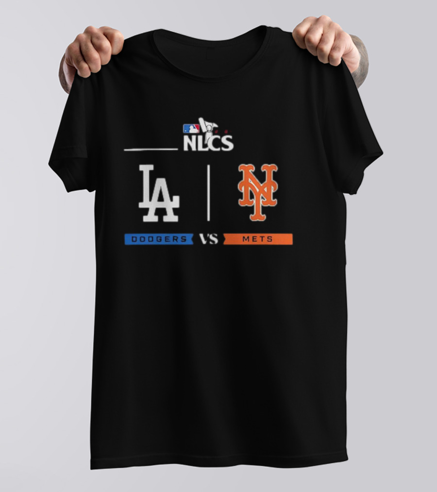 MLB NLCS 2024 Los Angeles Dodgers Vs New York Mets Match Up T-Shirt