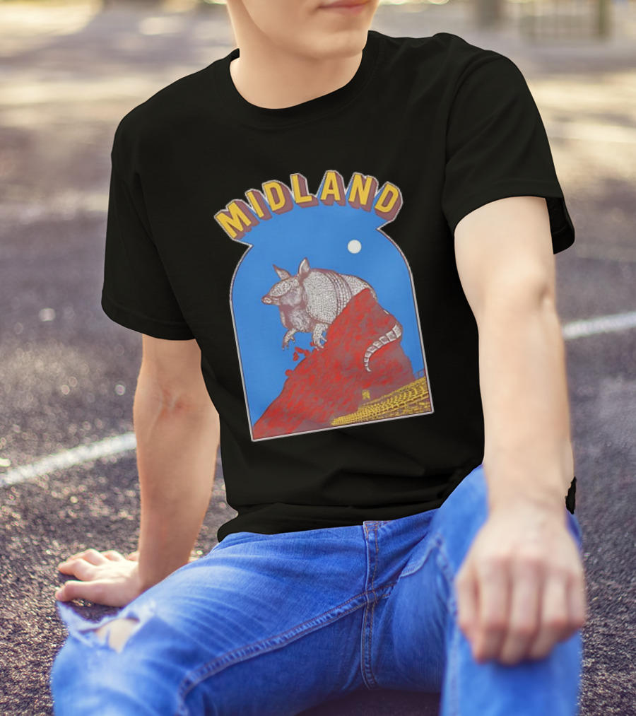 Midland Armadillo At Red Rocks Amphitheatre October 12 T-Shirt