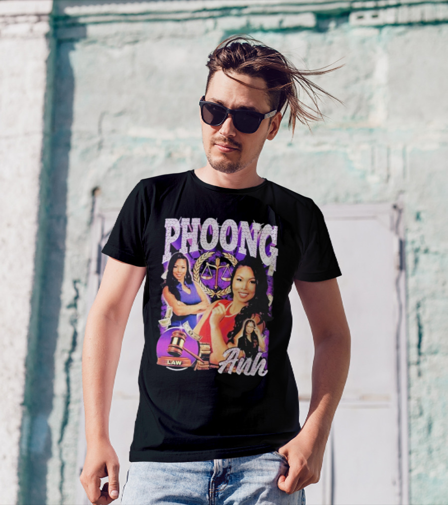 Bay Area Phoong Law Anh With Scales And Gavel T-Shirt