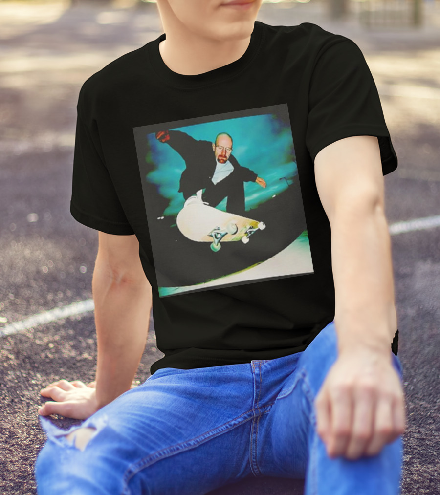 Werner Heisenberg Breaking Bad Skate Vintage T-Shirt