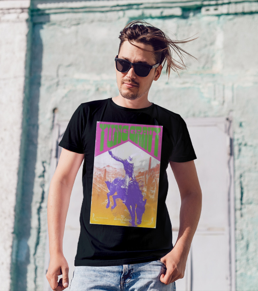 Yung Gravy The Gravy Train Tour The Fillmore Detroit In Detroit, MI Oct 12 2024 Event Rider Cactus Scene T-Shirt