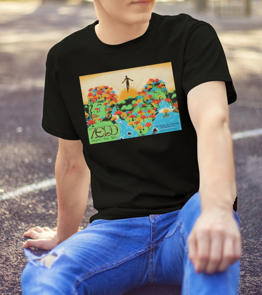 Zedd Electronic Oasis Bill Graham Civic Auditorium San Francisco CA Oct 10-13 2024 Show T-Shirt
