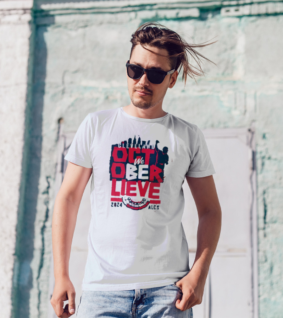 Cleveland October We Believe ALCS 2024 Baseball T-Shirt