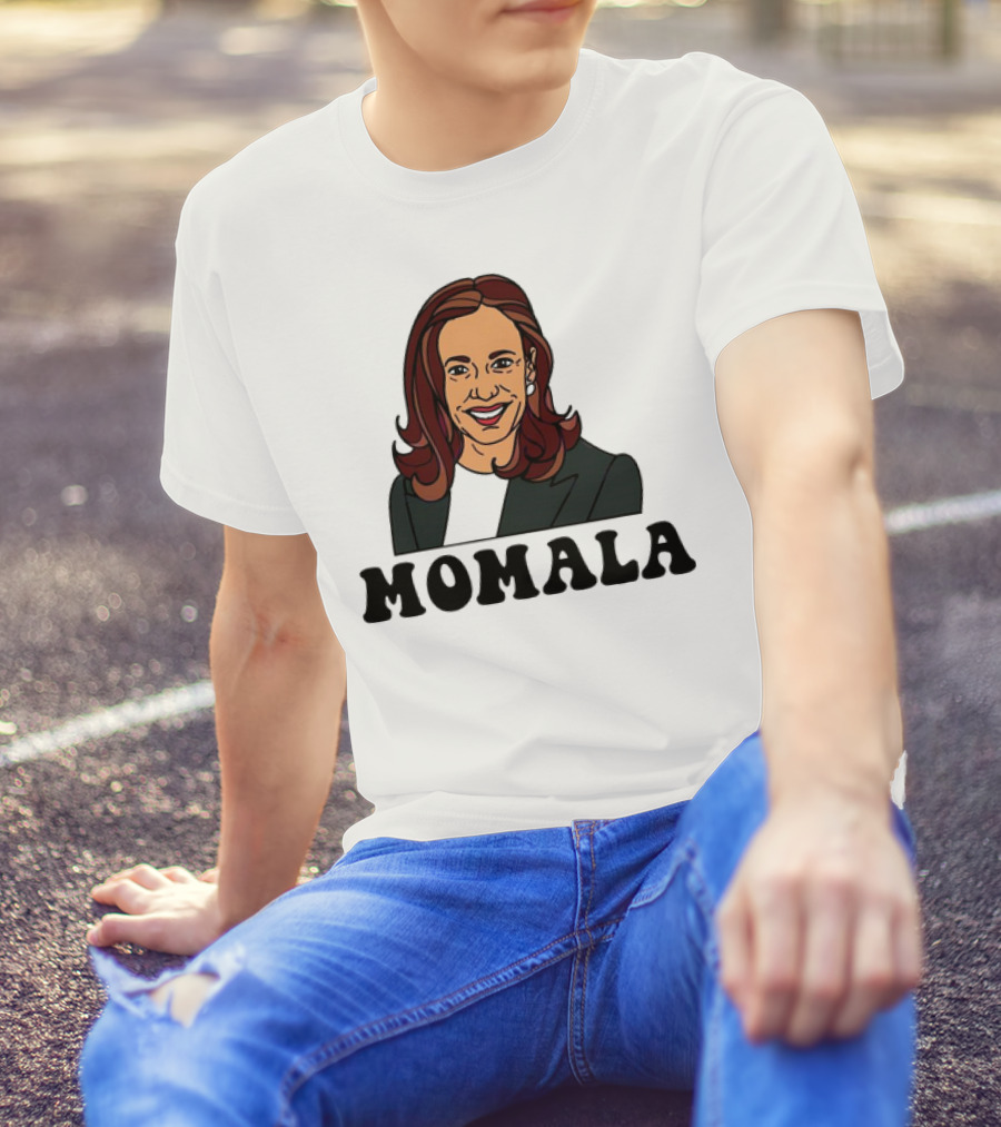 Momala Kamala Harris 2024 Funny Walz T-Shirt