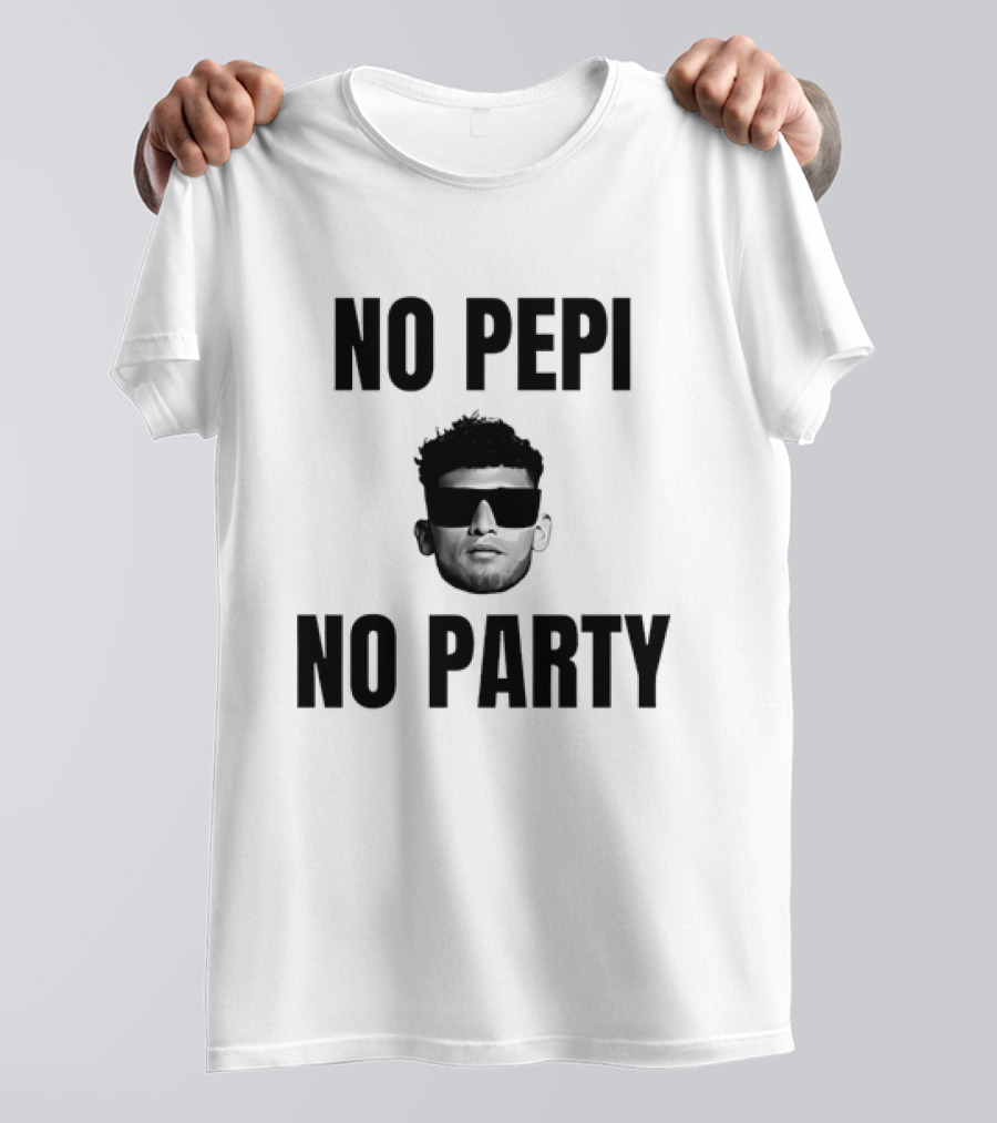 NO PEPI NO PARTY Ricardo Pepi USMNT T-Shirt