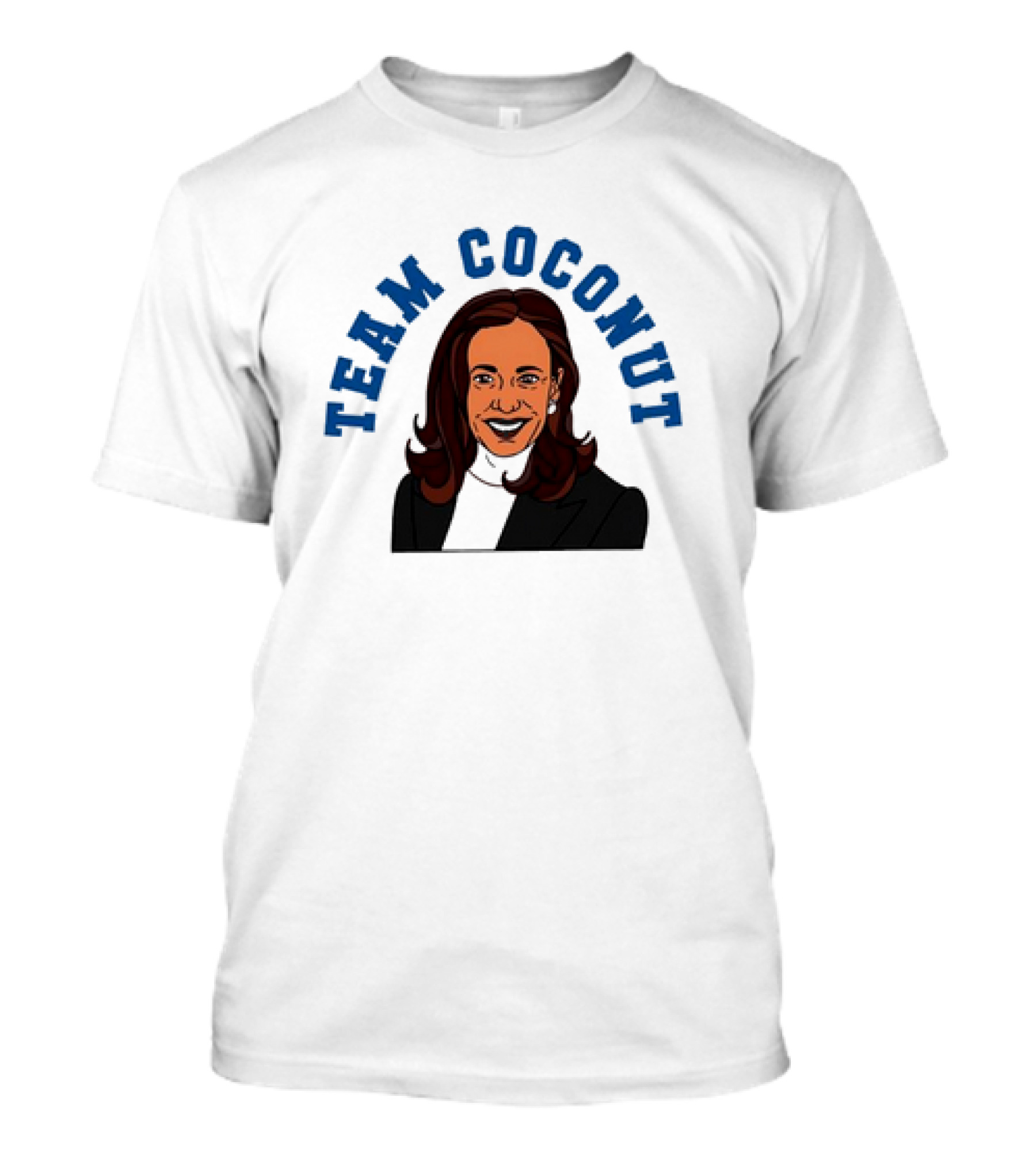 Kamala Harris Team Coconut Elector 2024 Cartoon T-Shirt