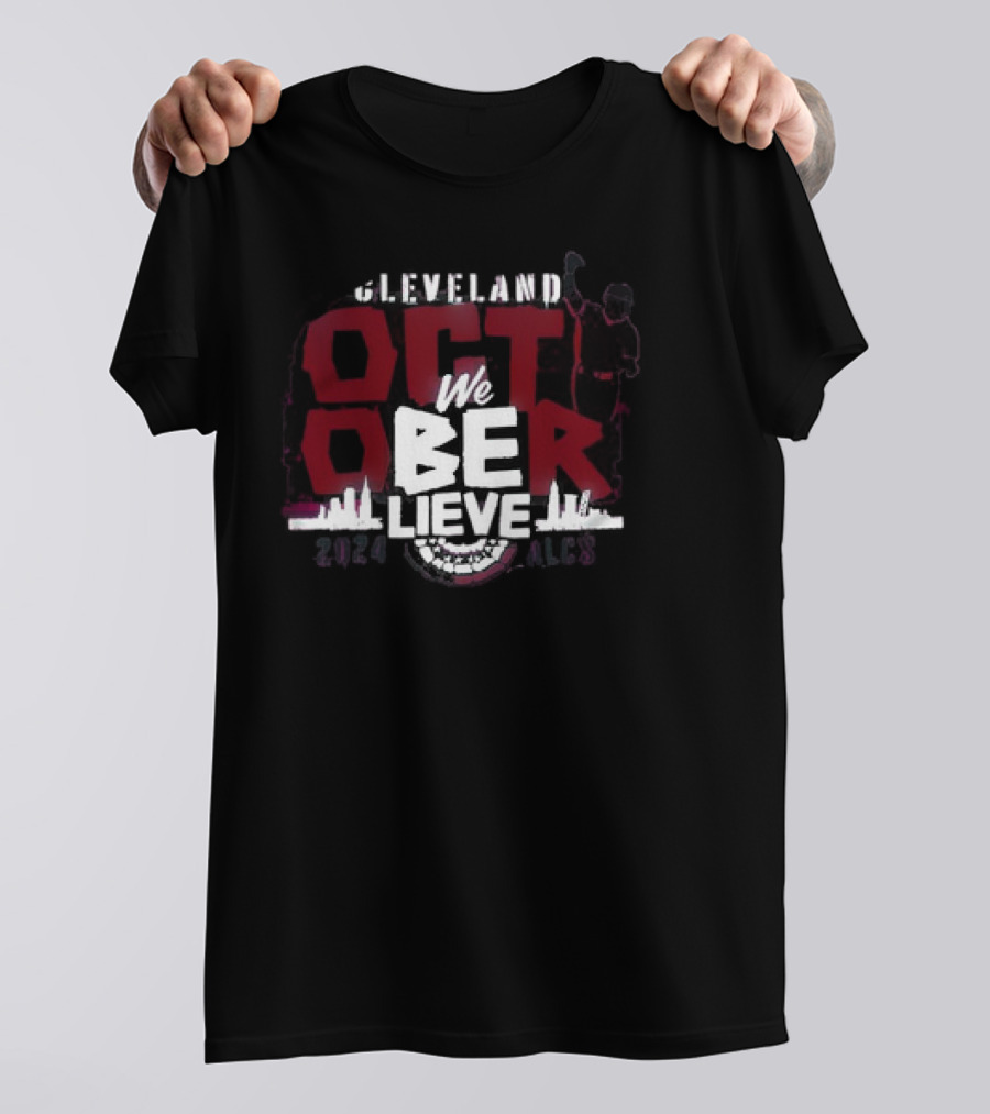 Cleveland Guardians We Believe October 2024 ALCS T-Shirt