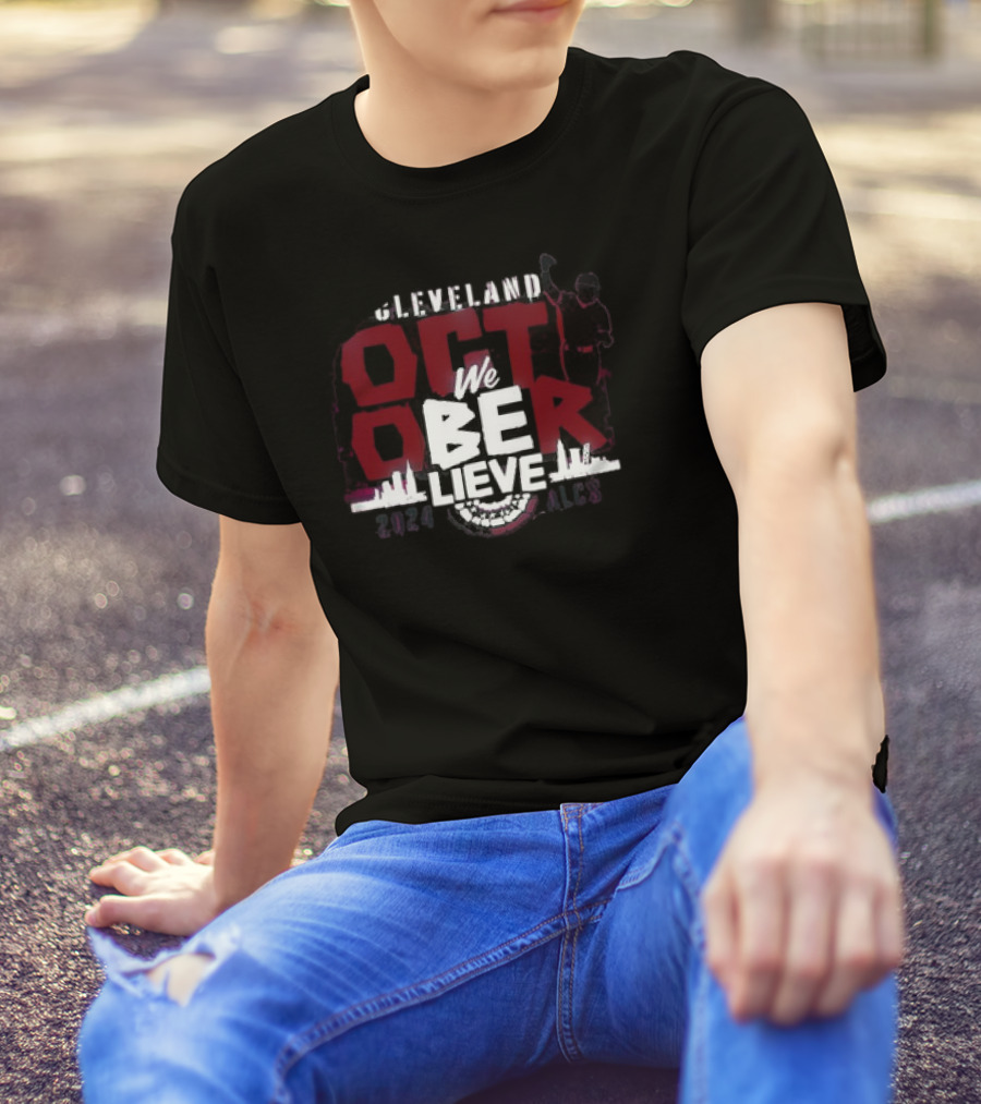 Cleveland Guardians We Believe October 2024 ALCS T-Shirt