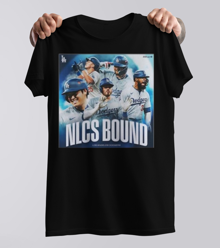 NLCS Bound Los Angeles Dodgers Victory T-Shirt