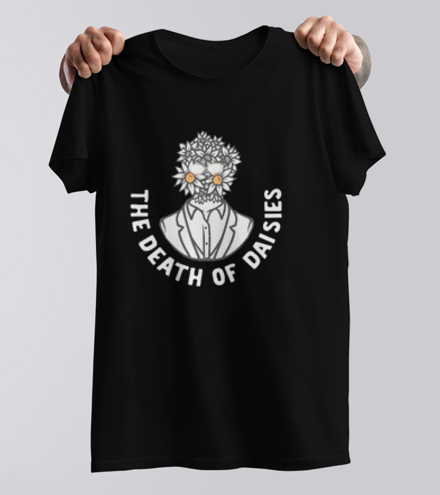 Neoni The Death Of Daisies Flower-Faced Figure In Suit T-Shirt