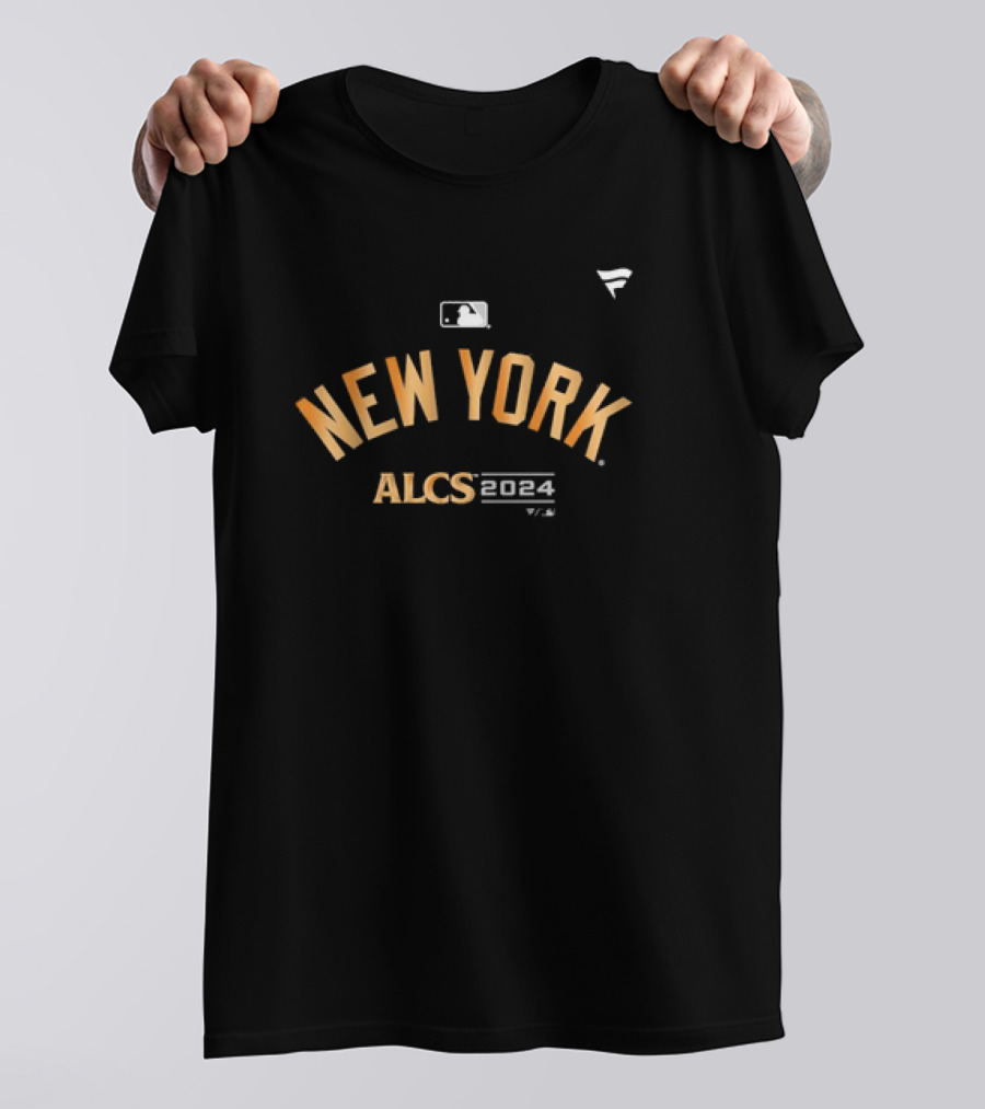 New York Yankees MLB ALCS 2024 Baseball Logo Fan Gear T-Shirt