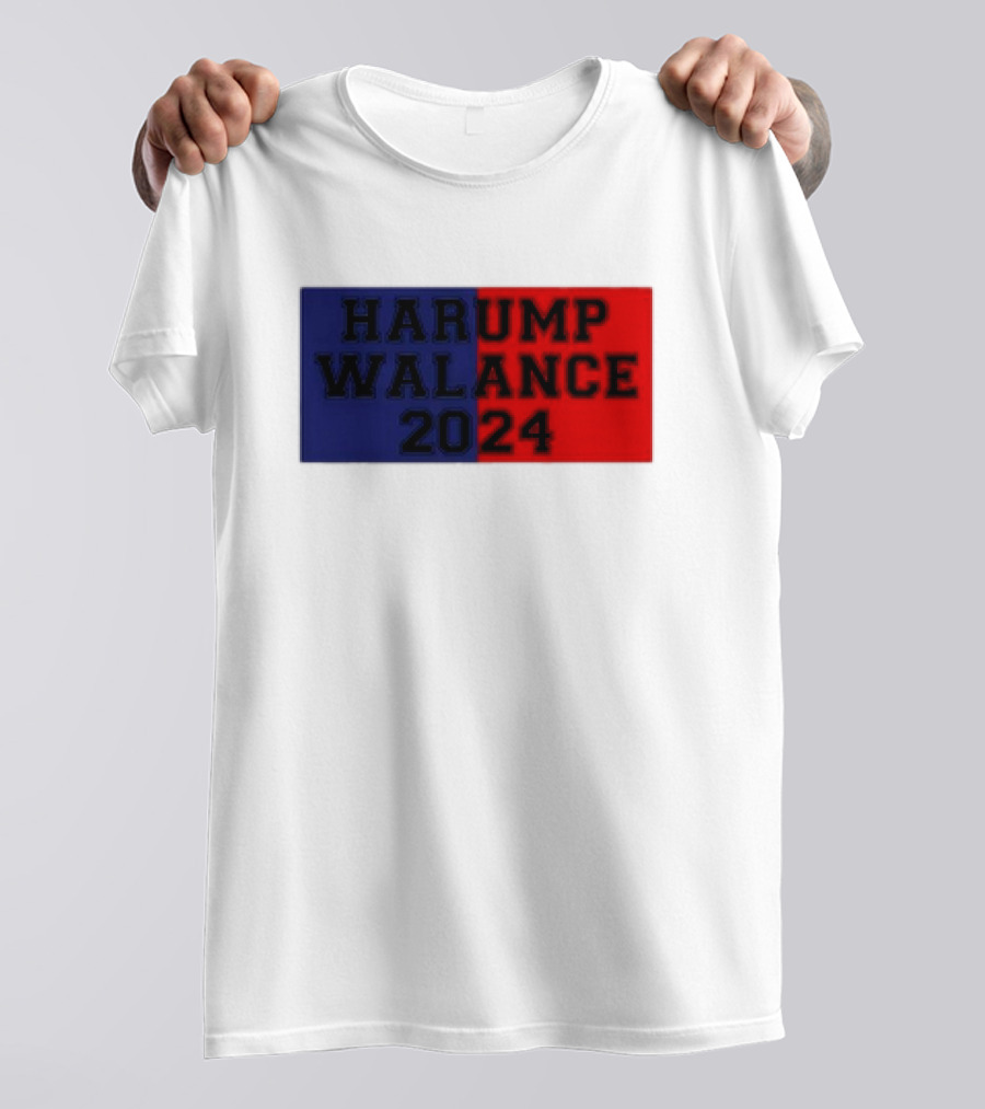 Harump Walance 2024 Harris Trump Walz Vance Funny 2024 Political Humor T-Shirt