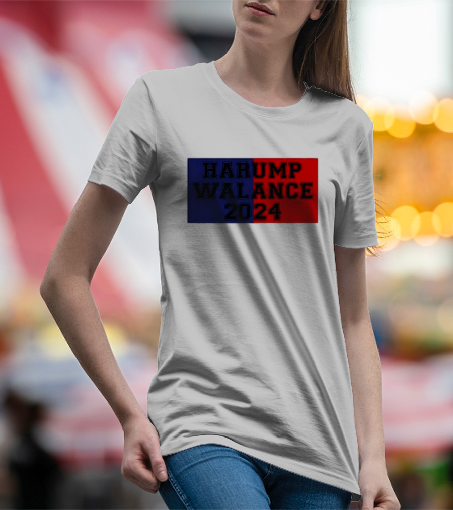 Harump Walance 2024 Harris Trump Walz Vance Funny 2024 Political Humor T-Shirt