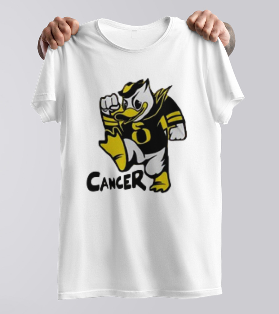 Oregon Ducks Cancer Awareness Stomp Out T-Shirt