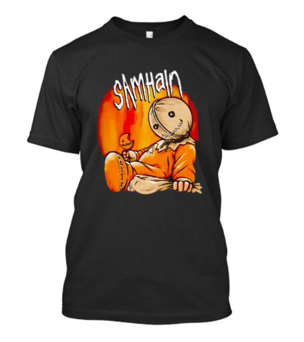 Samhain Trick 'r Treat Sam Korn's Issues Album Mashup T-Shirt
