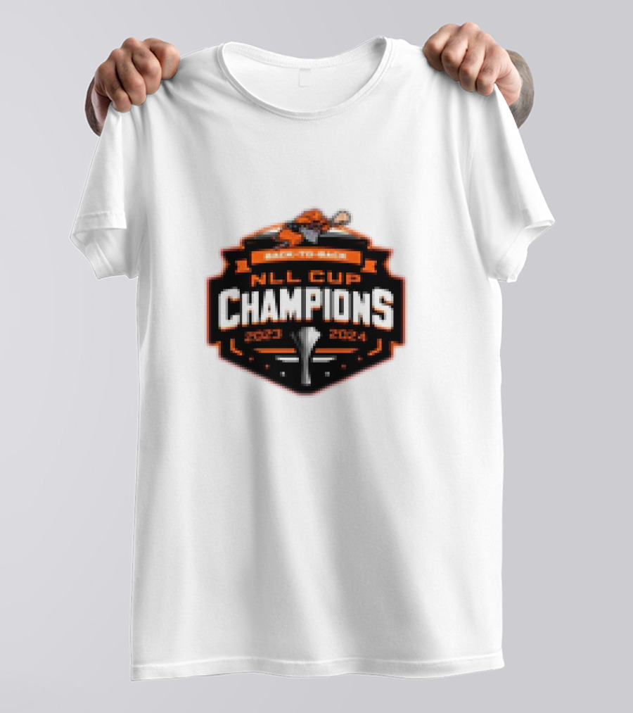 Back-to-back NLL Cup Champions 2023-2024 Buffalo Bandits T-Shirt