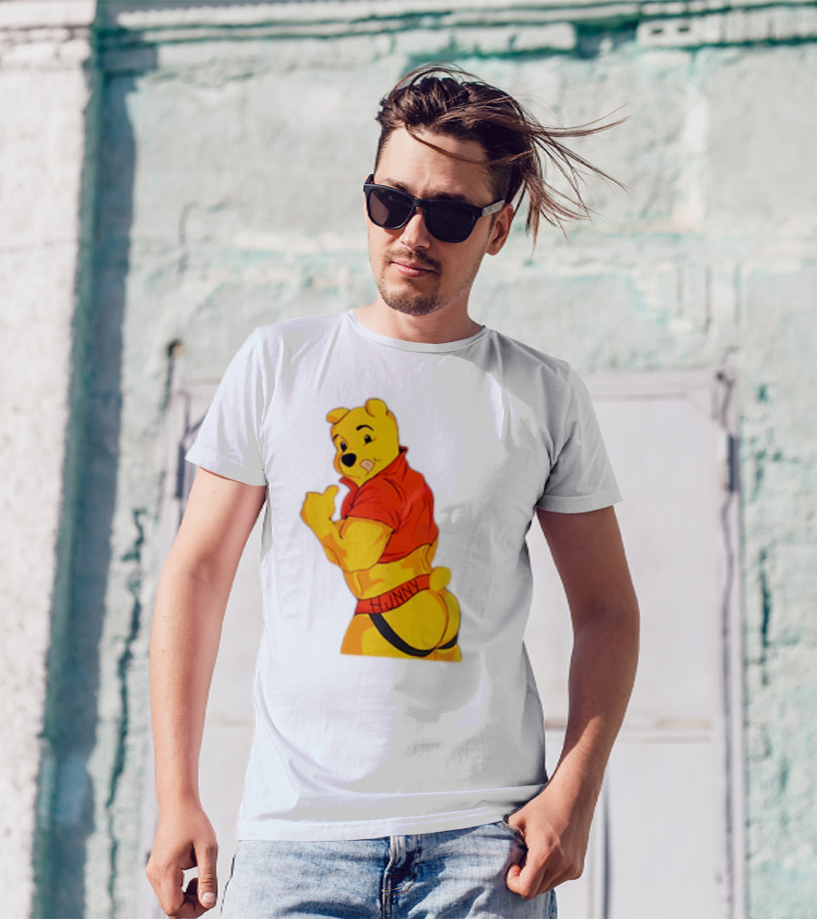 Buff Winnie The Pooh Meme Thicc Winnie T-Shirt