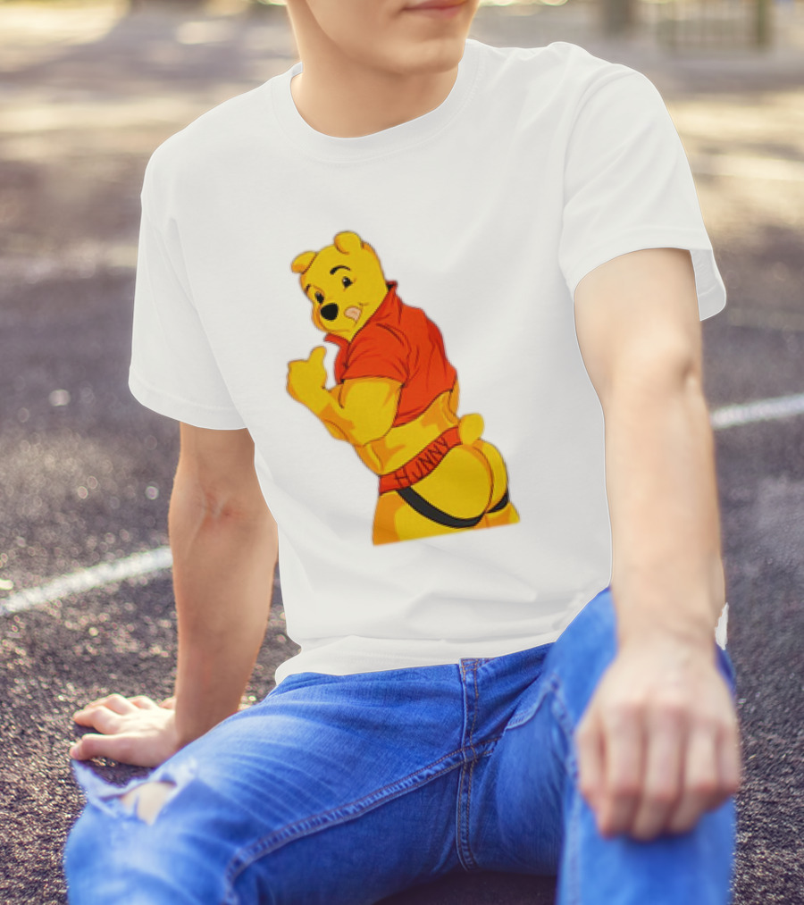 Buff Winnie The Pooh Meme Thicc Winnie T-Shirt