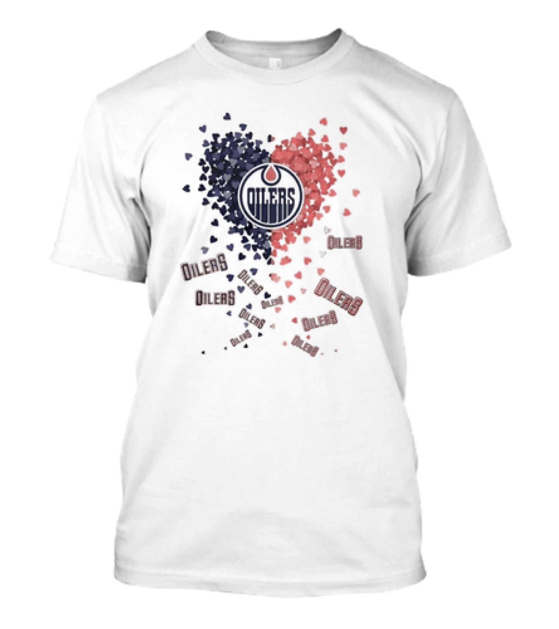 Edmonton Oilers Heart Oilers Passionate Oilers Oilers Oilers T-Shirt