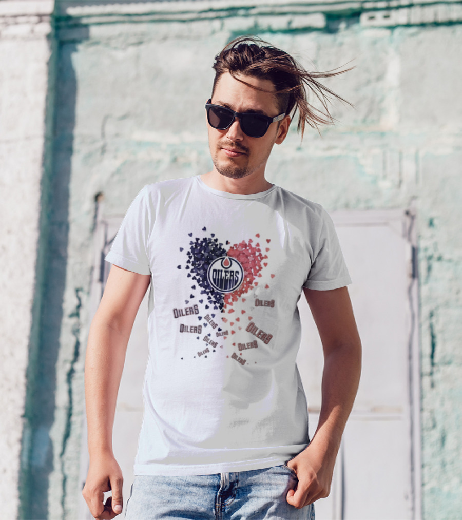 Edmonton Oilers Heart Oilers Passionate Oilers Oilers Oilers T-Shirt