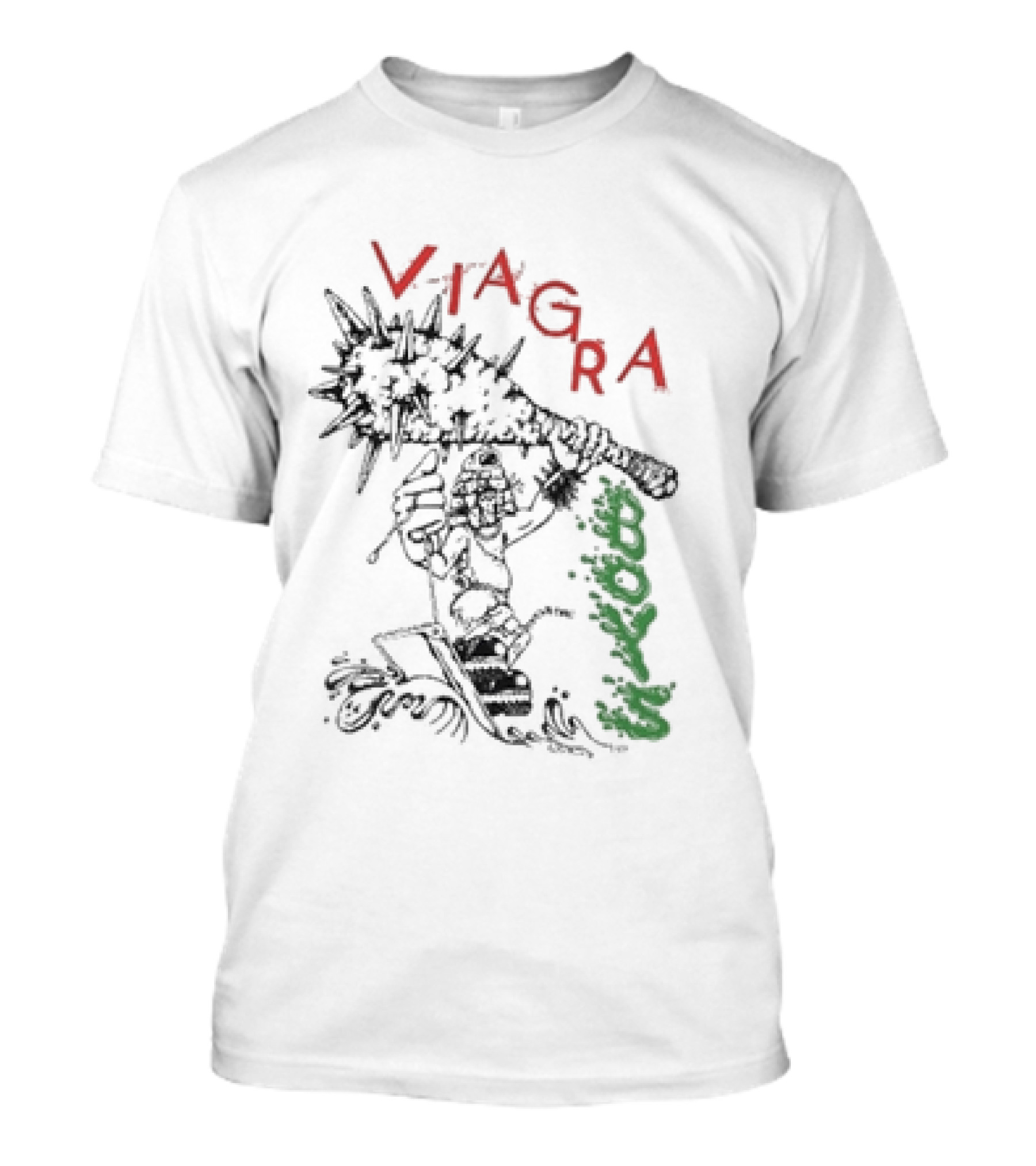 Viagra Boys Sgape Surf 2024 Riot Clubbers Edition T-Shirt